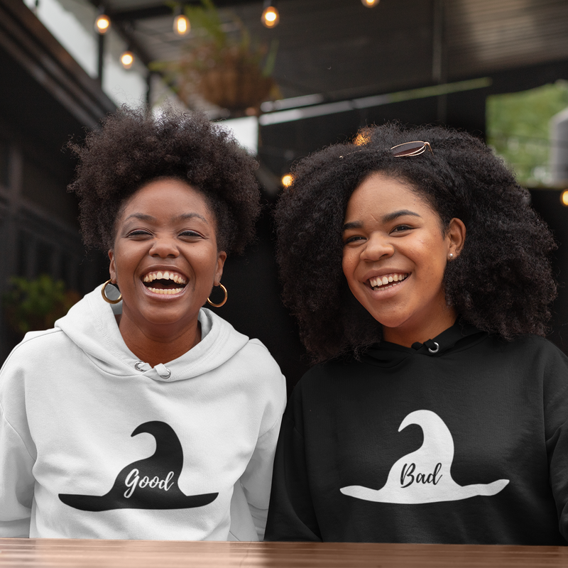 Good witch online bad witch hoodies