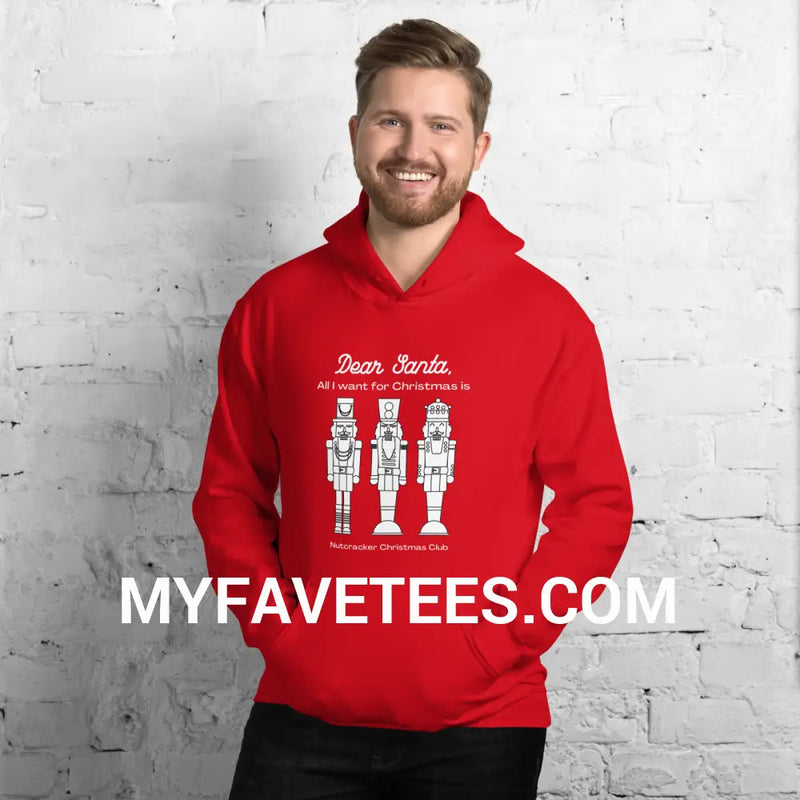 Nutcracker Christmas Club Hoodie / S