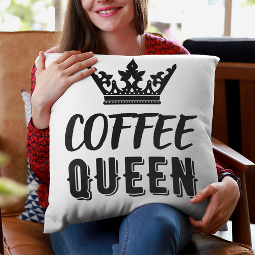 Coffee Queen Pillow