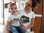 Mama Bear Baby Bear White Tshirts for Mothers Day