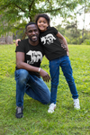 Papa Bear Baby Bear Fathers Day Tshirts black