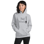 bad witch hoodie grey