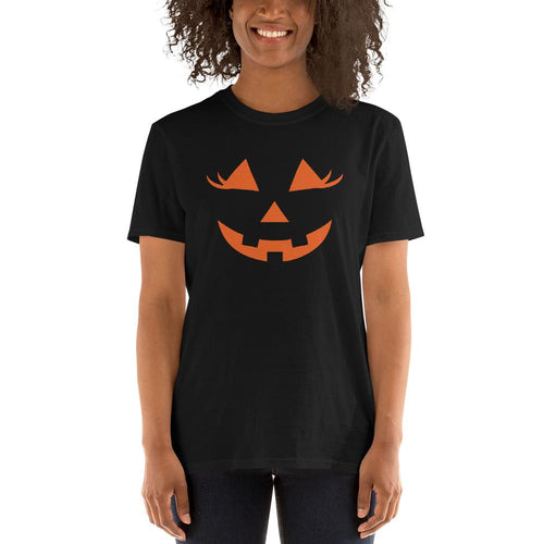 black jack o'lantern shirt with orange