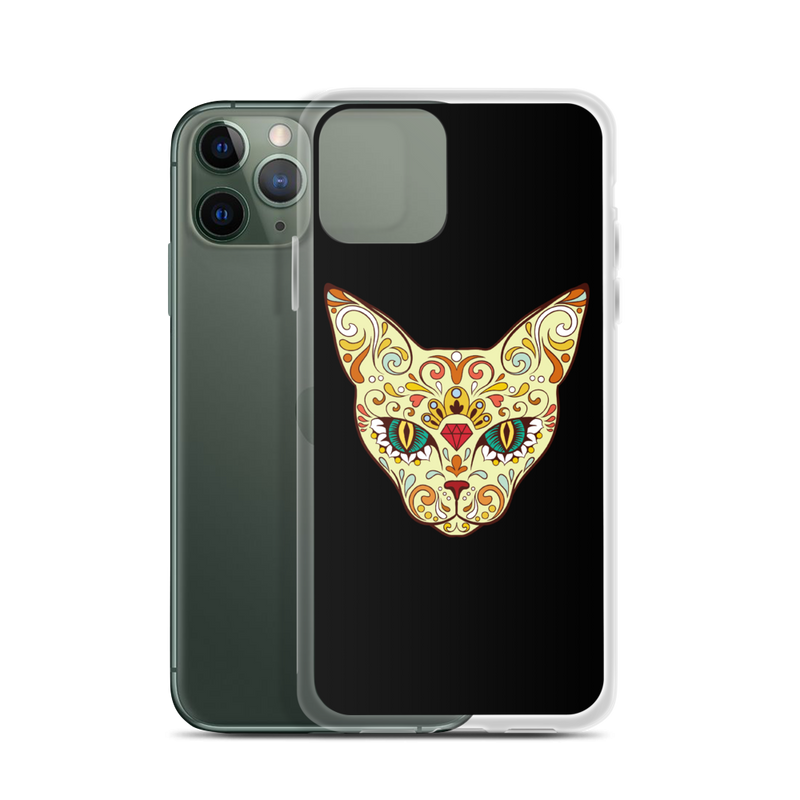 Sphynx Cats & Friends Sugar Skull Phone Cases