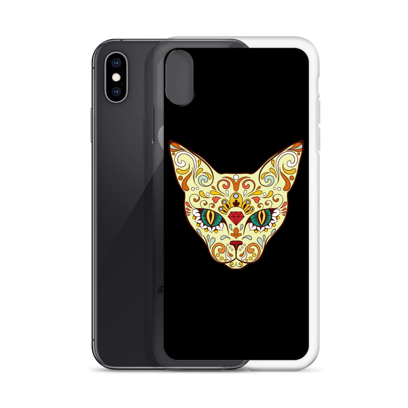 Sphynx Cats & Friends Sugar Skull Phone Cases