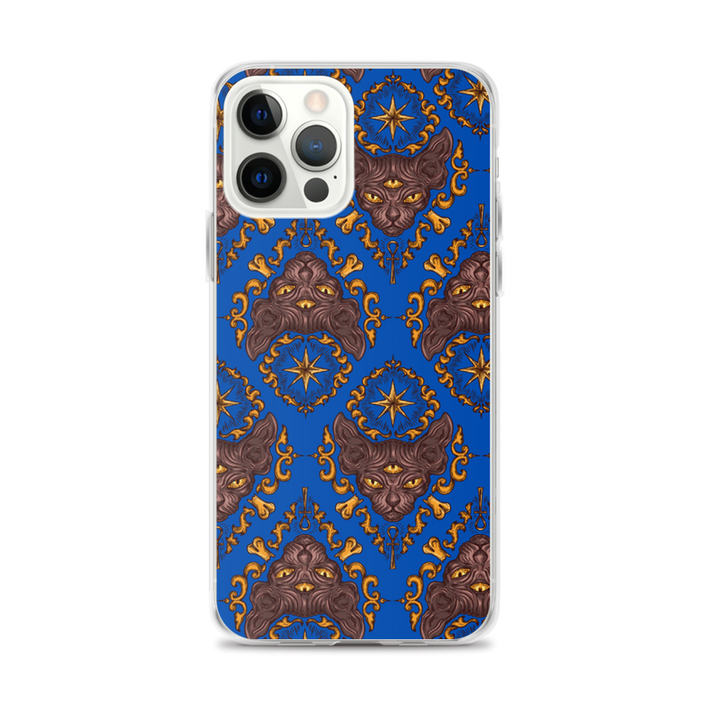 Third-eye Sphynx Cat Brocade Phone Cases