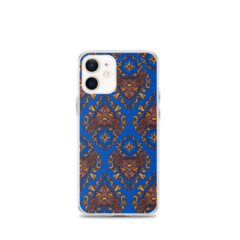 Third-eye Sphynx Cat Brocade Phone Cases
