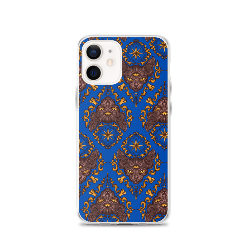 Third-eye Sphynx Cat Brocade Phone Cases