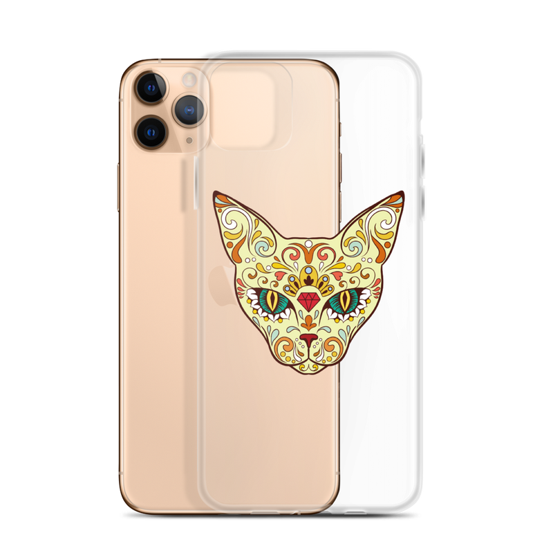 Sphynx Cats & Friends Sugar Skull Phone Cases