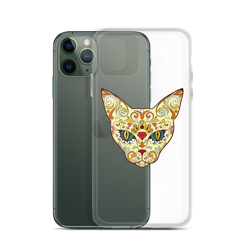 Sphynx Cats & Friends Sugar Skull Phone Cases