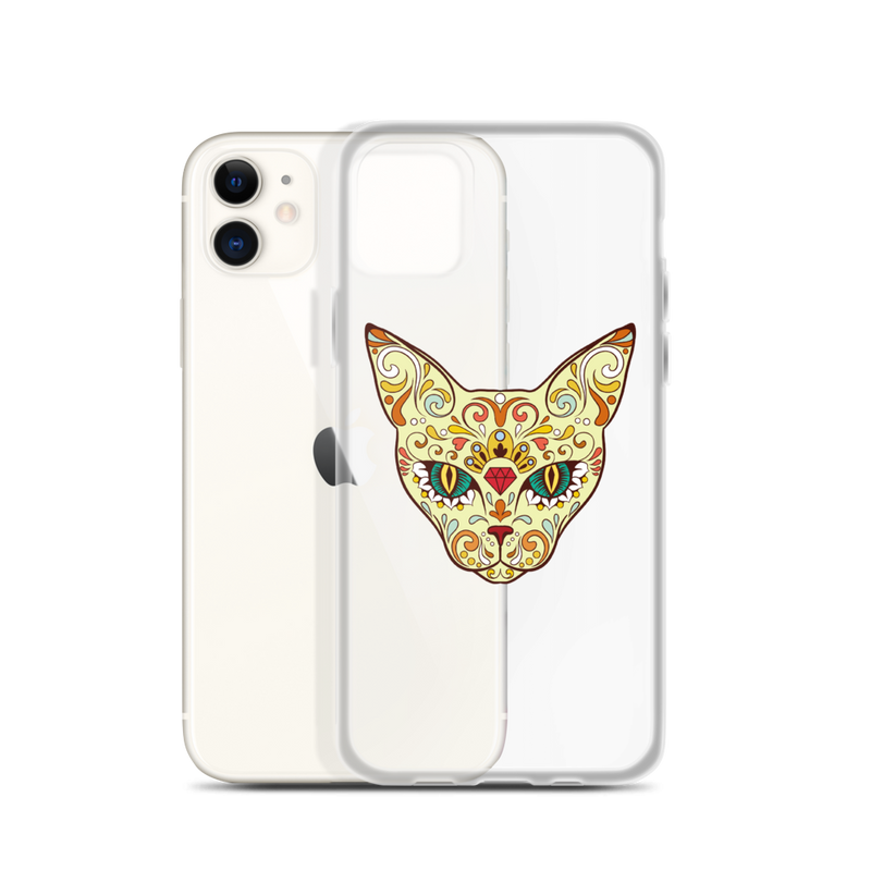 Sphynx Cats & Friends Sugar Skull Phone Cases