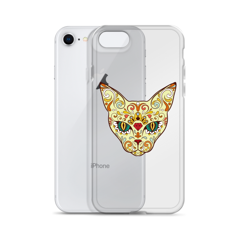 Sphynx Cats & Friends Sugar Skull Phone Cases