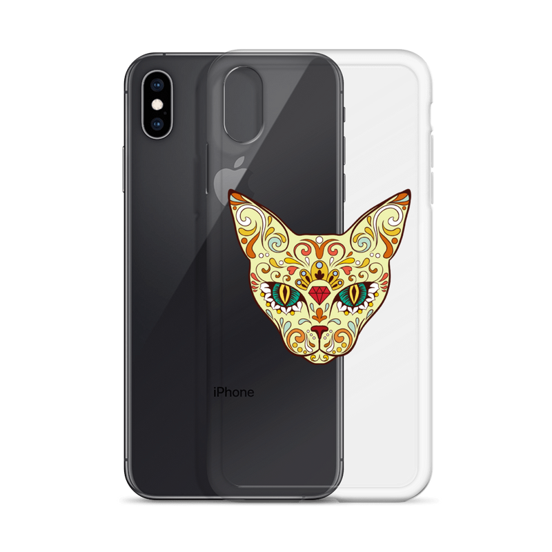 Sphynx Cats & Friends Sugar Skull Phone Cases