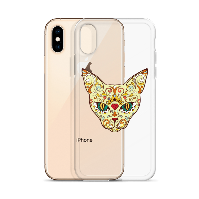 Sphynx Cats & Friends Sugar Skull Phone Cases