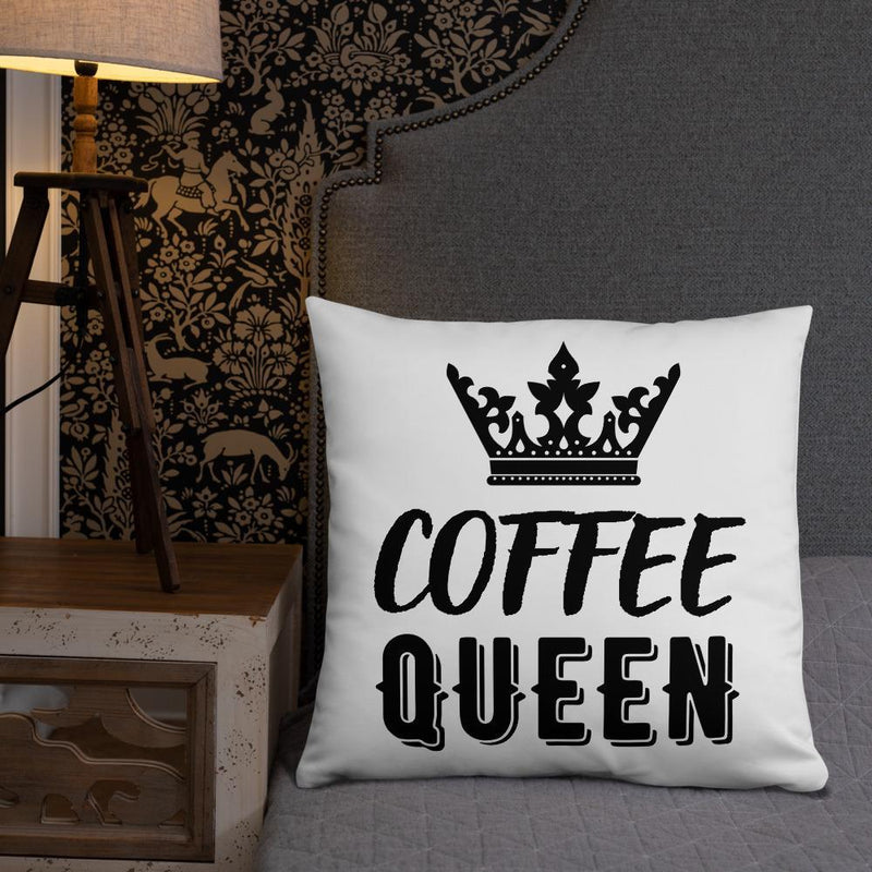 coffee queen throw pillow lg