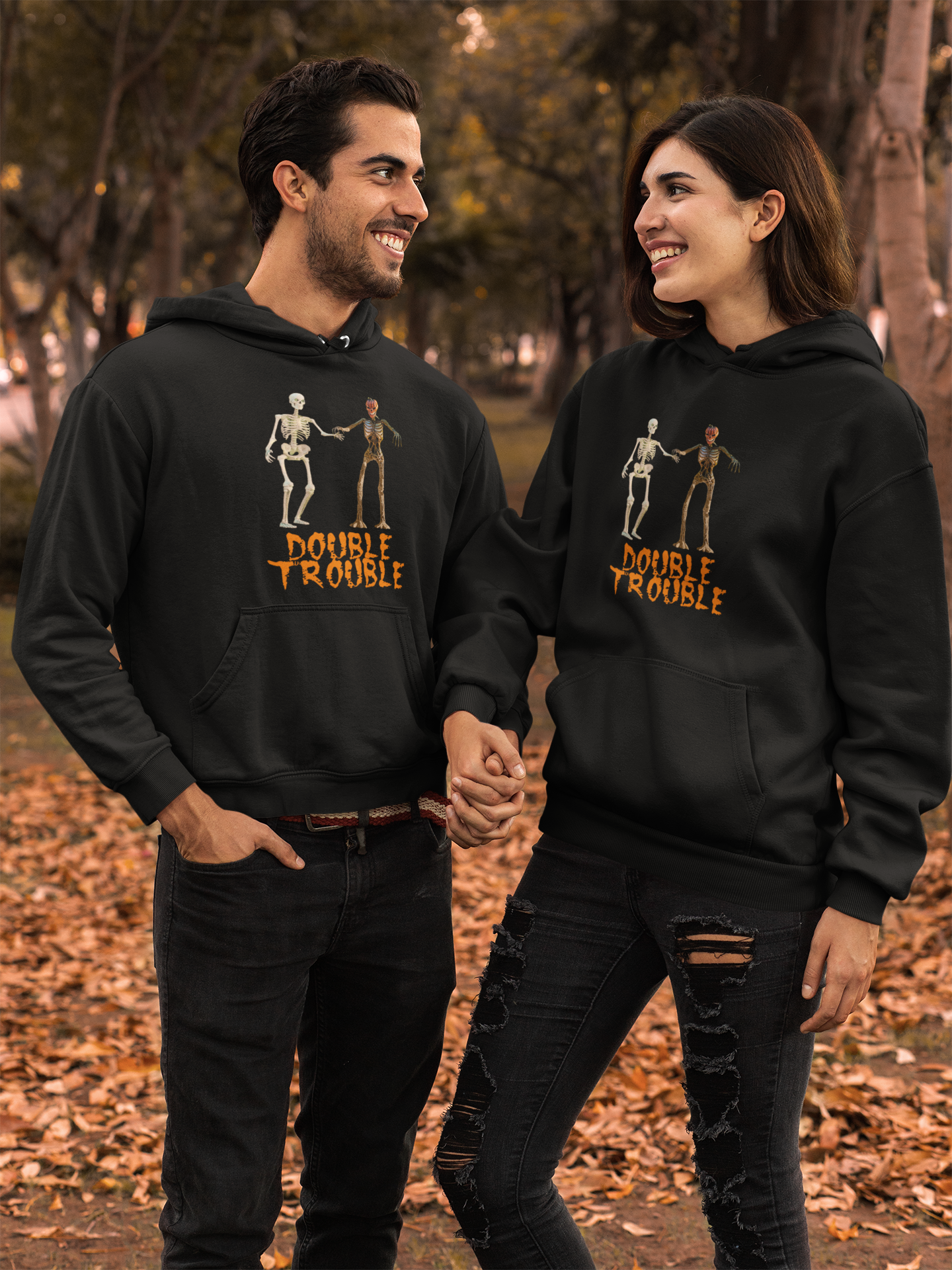 Double Trouble Unisex Tees Hoodies MyFaveTees