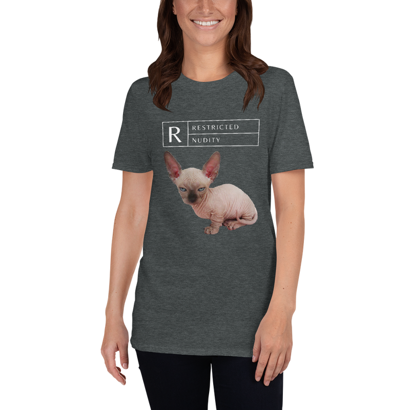 grey Rated R Nudity sphynx cat tees