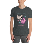 grey fucupcakes sphynx cat tee