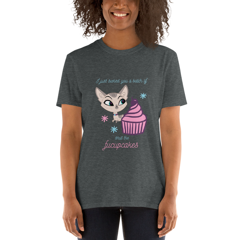 grey fucupcakes sphynx cat tees