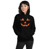 jackolantern hoodie black with orange