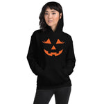 jackolantern hoodie black with orange