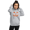 jackolantern hoodie grey with orange