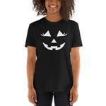 jack olantern tshirt black with white