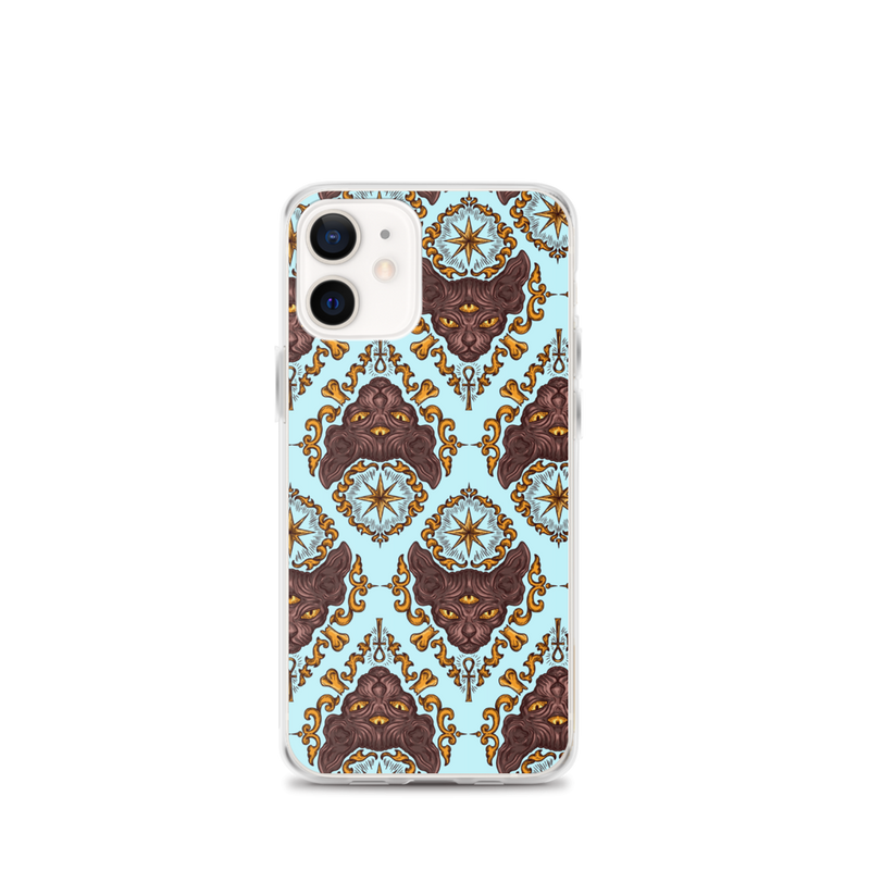 Third-eye Sphynx Cat Brocade Phone Cases