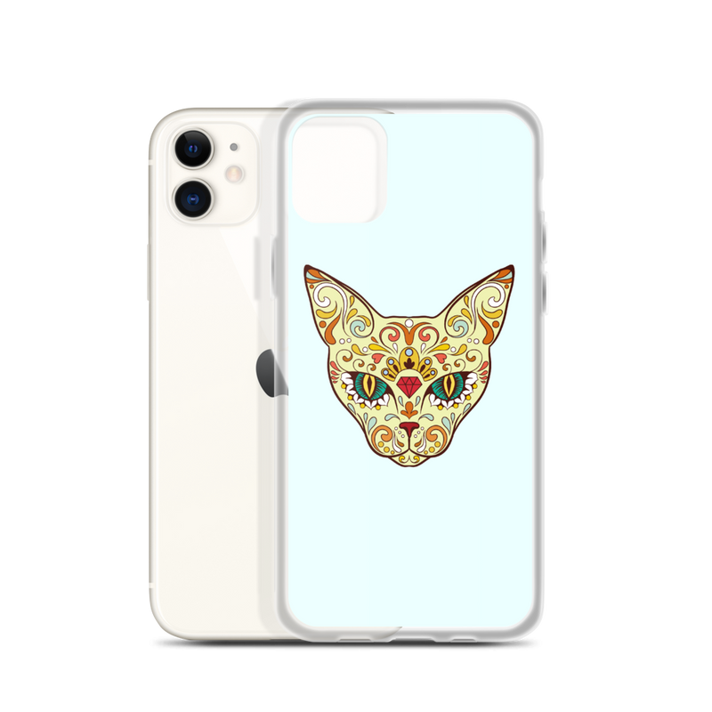 Sphynx Cats & Friends Sugar Skull Phone Cases