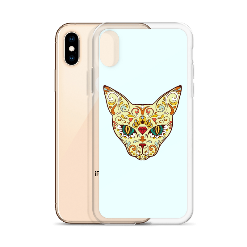 Sphynx Cats & Friends Sugar Skull Phone Cases