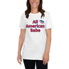 All American Babe White T Shirt