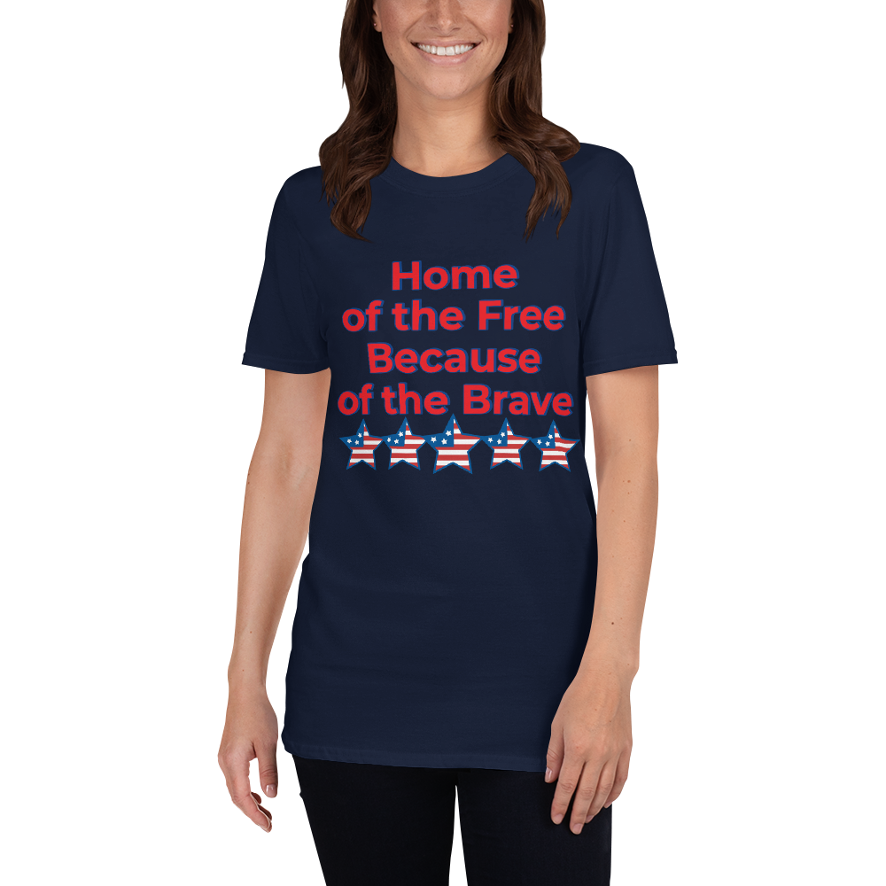 USA Home of the Free Because of the Brave Poster for Sale by Graphic  Master