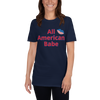 All American Babe Navy Blue T Shirt