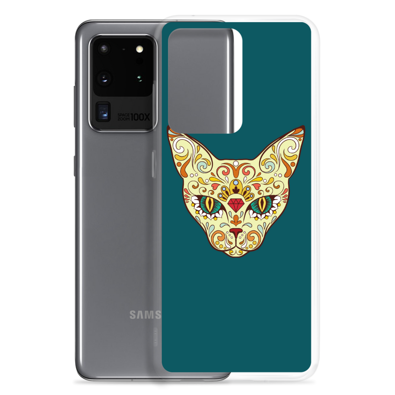 Sphynx Cats & Friends Sugar Skull Phone Cases