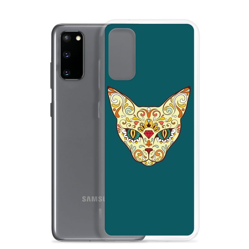 Sphynx Cats & Friends Sugar Skull Phone Cases