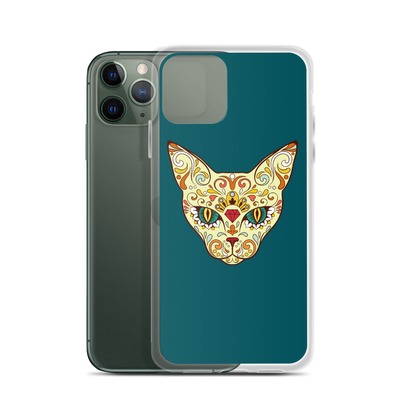 Sphynx Cats & Friends Sugar Skull Phone Cases