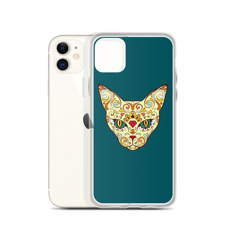 Sphynx Cats & Friends Sugar Skull Phone Cases