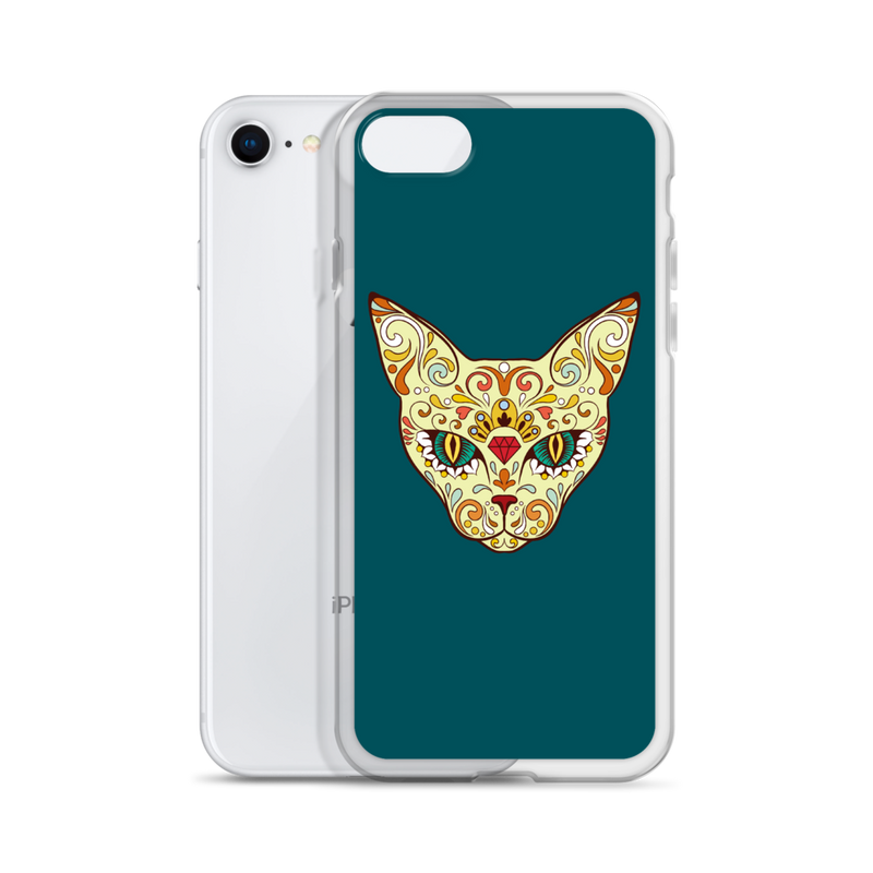 Sphynx Cats & Friends Sugar Skull Phone Cases