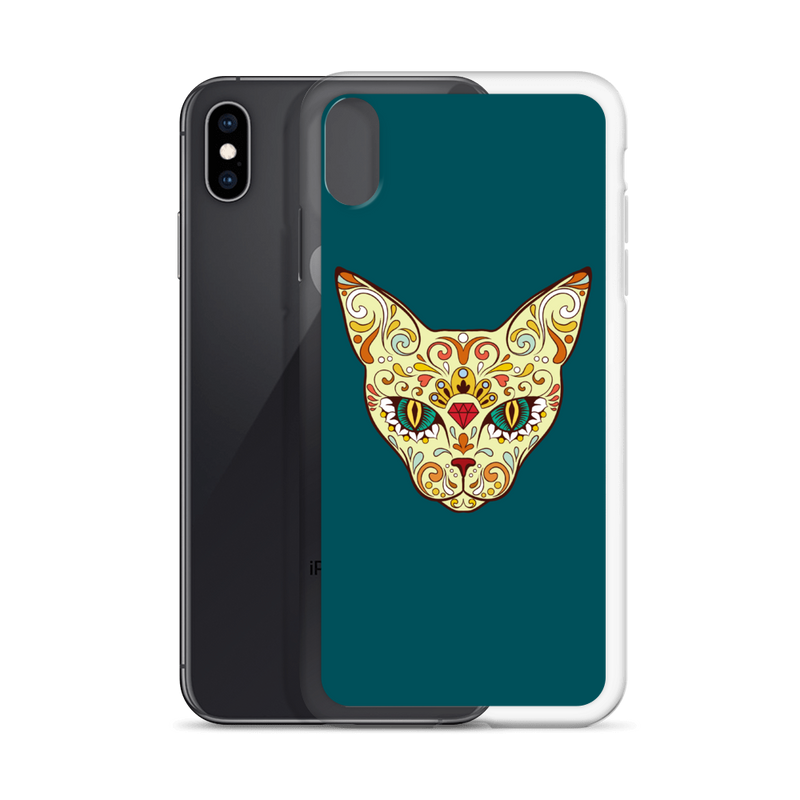 Sphynx Cats & Friends Sugar Skull Phone Cases