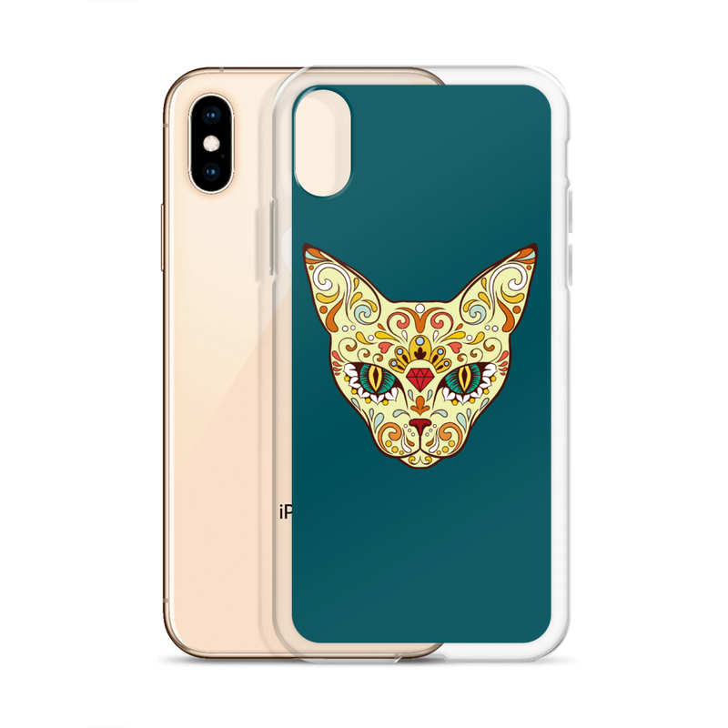 Sphynx Cats & Friends Sugar Skull Phone Cases