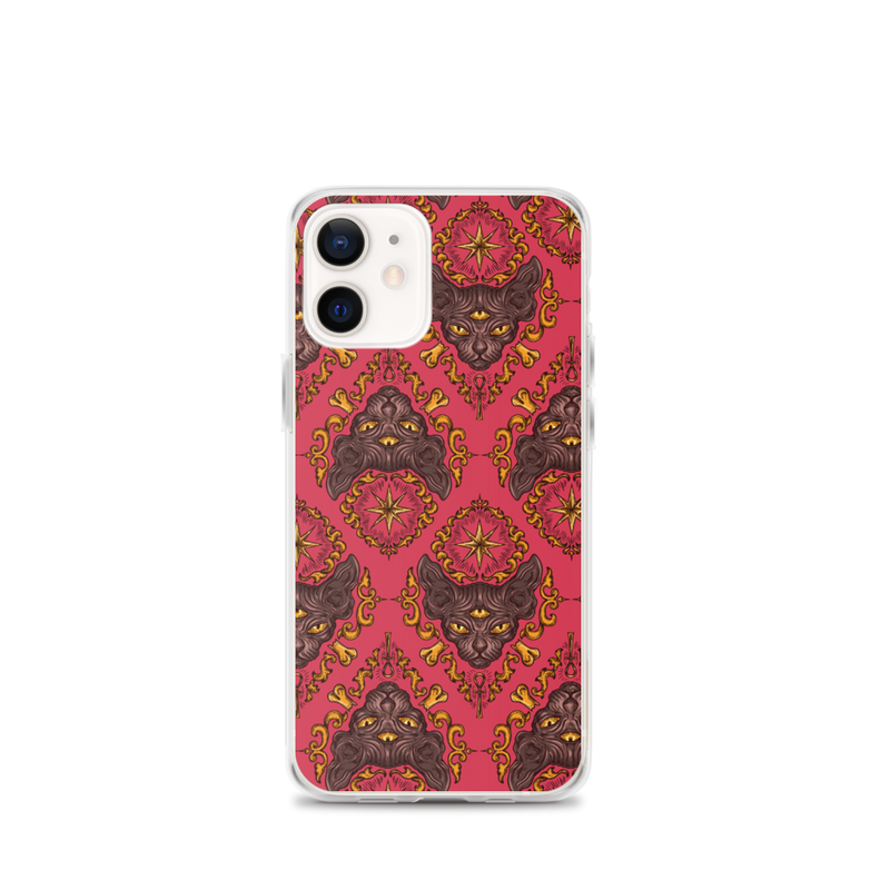Third-eye Sphynx Cat Brocade Phone Cases