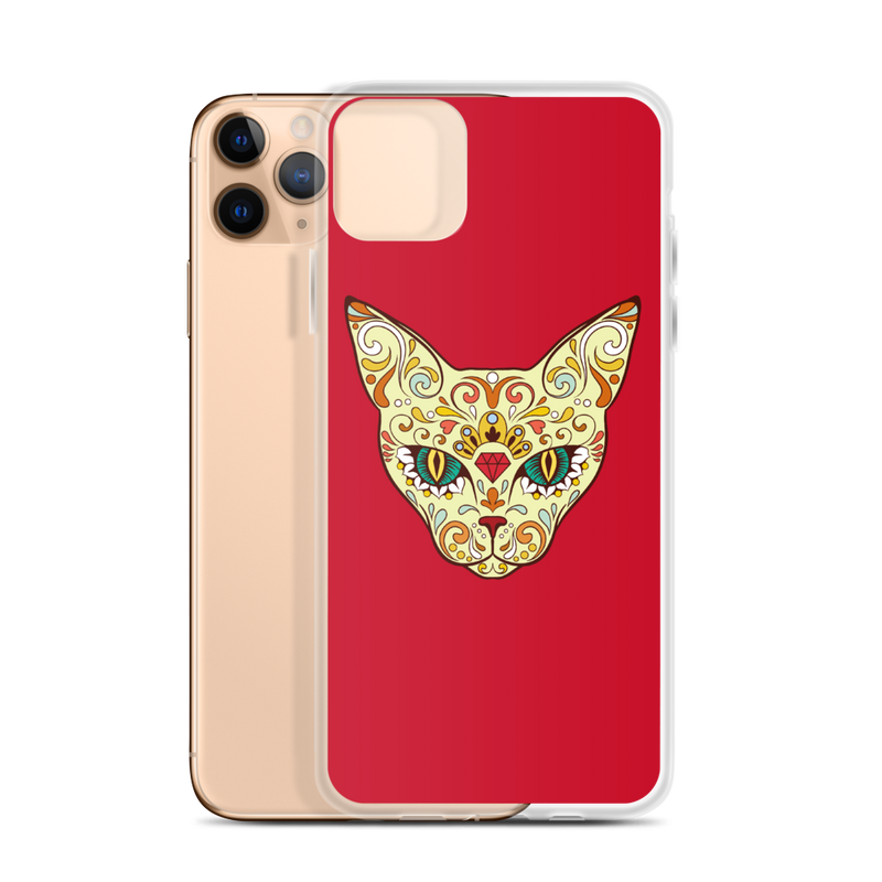 Sphynx Cats & Friends Sugar Skull Phone Cases