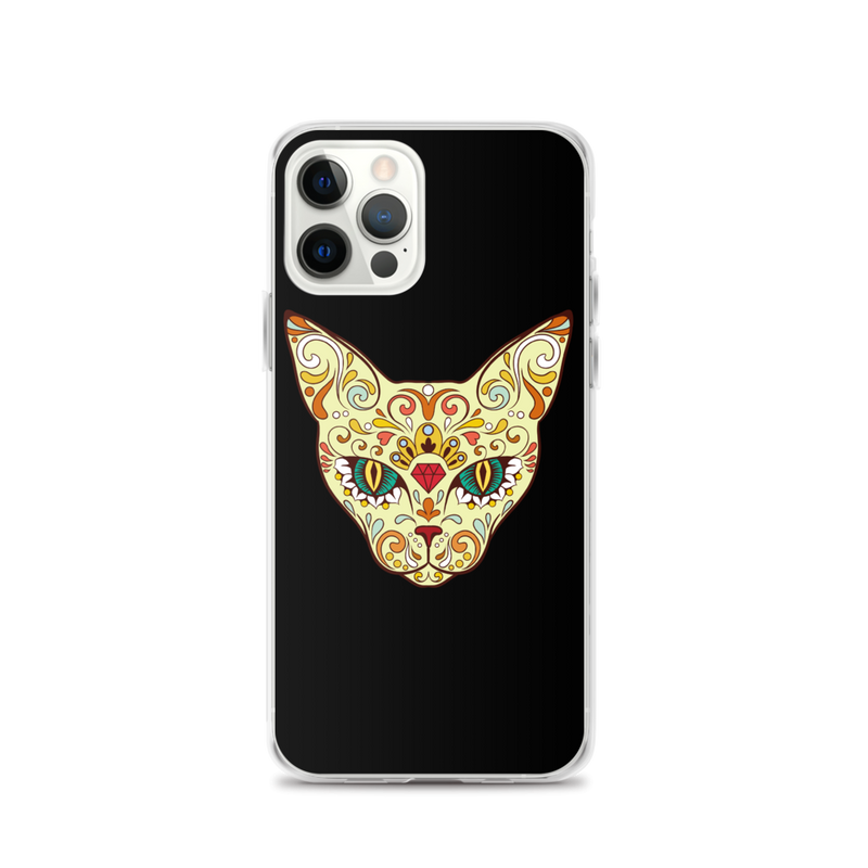 Sphynx Cats & Friends Sugar Skull Phone Cases