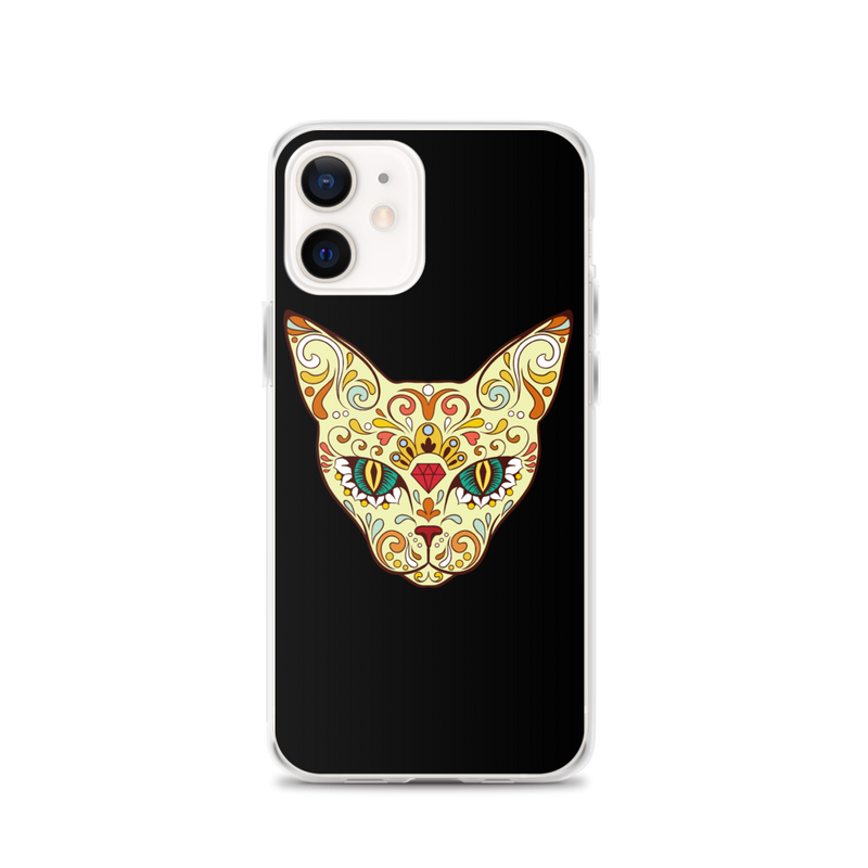 Sphynx Cats & Friends Sugar Skull Phone Cases