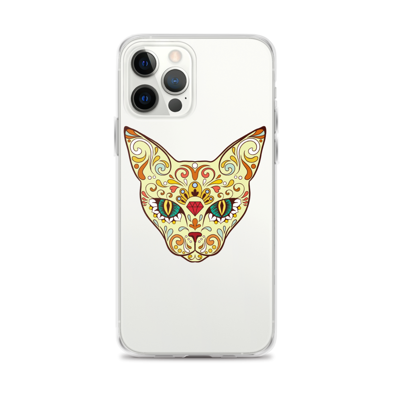 Sphynx Cats & Friends Sugar Skull Phone Cases