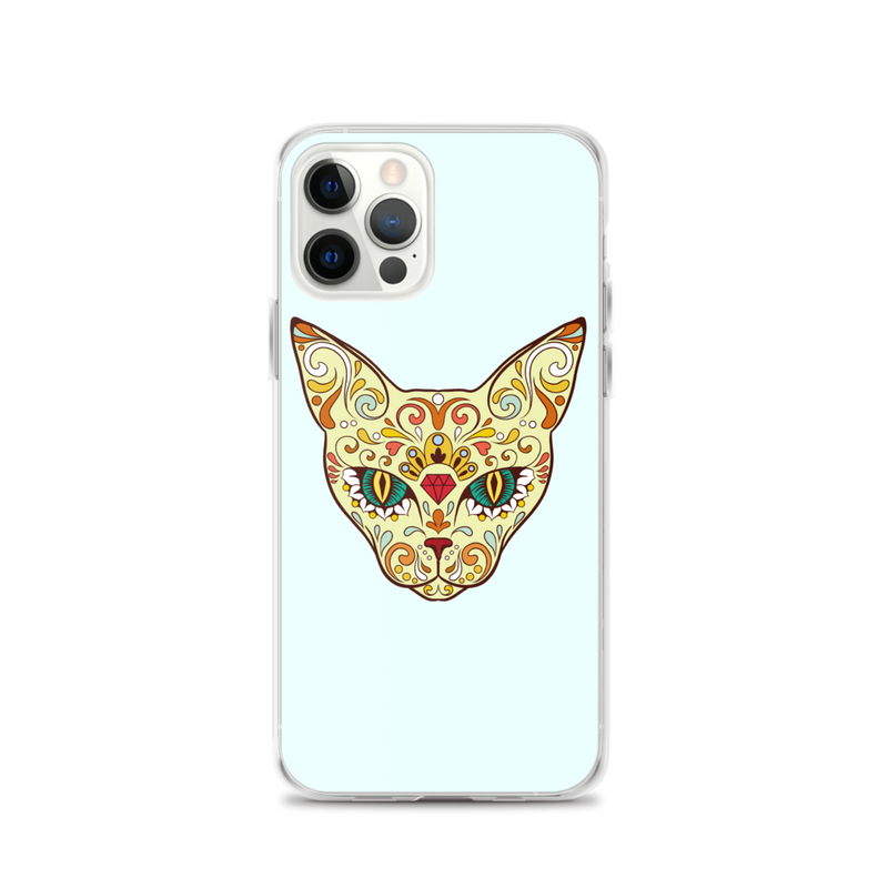 Sphynx Cats & Friends Sugar Skull Phone Cases