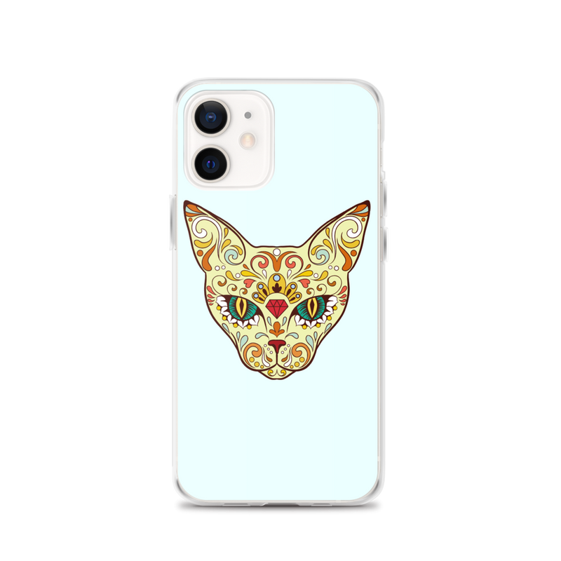 Sphynx Cats & Friends Sugar Skull Phone Cases