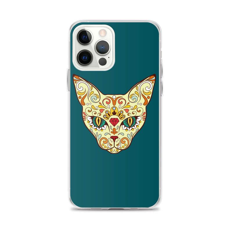 Sphynx Cats & Friends Sugar Skull Phone Cases