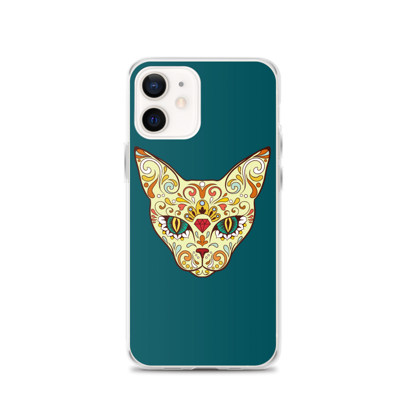 Sphynx Cats & Friends Sugar Skull Phone Cases