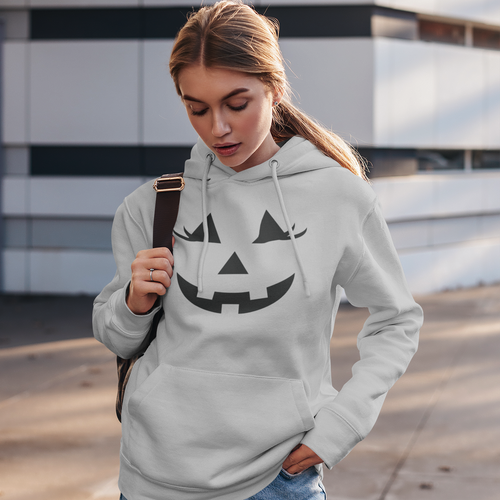 womens Halloween Hoodie jackolantern pullover